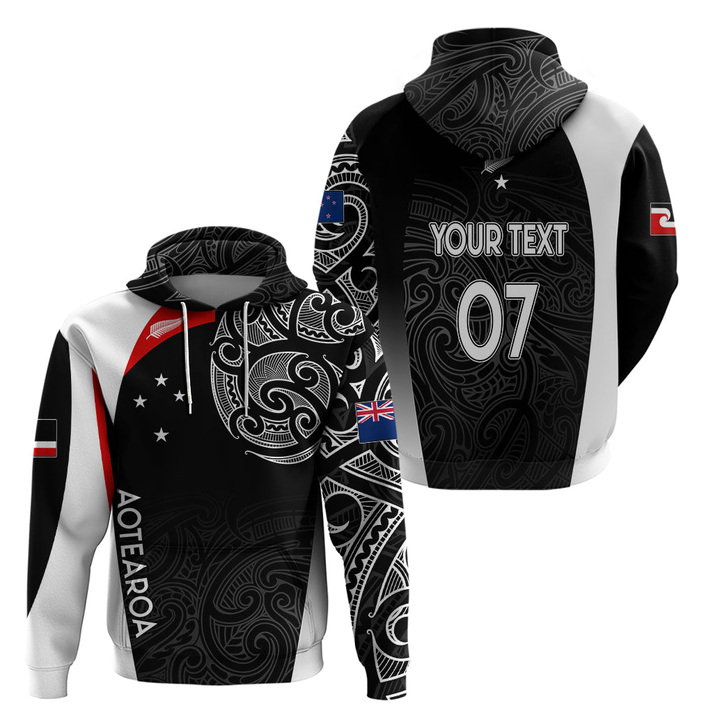 Personalised New Zealand Rugby Hoodie Aotearoa World Cup 2023 Champions LT7 - Vibe Hoodie Shop