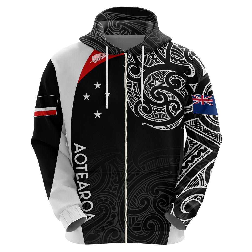 Personalised New Zealand Rugby Hoodie Aotearoa World Cup 2023 Champions LT7 - Vibe Hoodie Shop