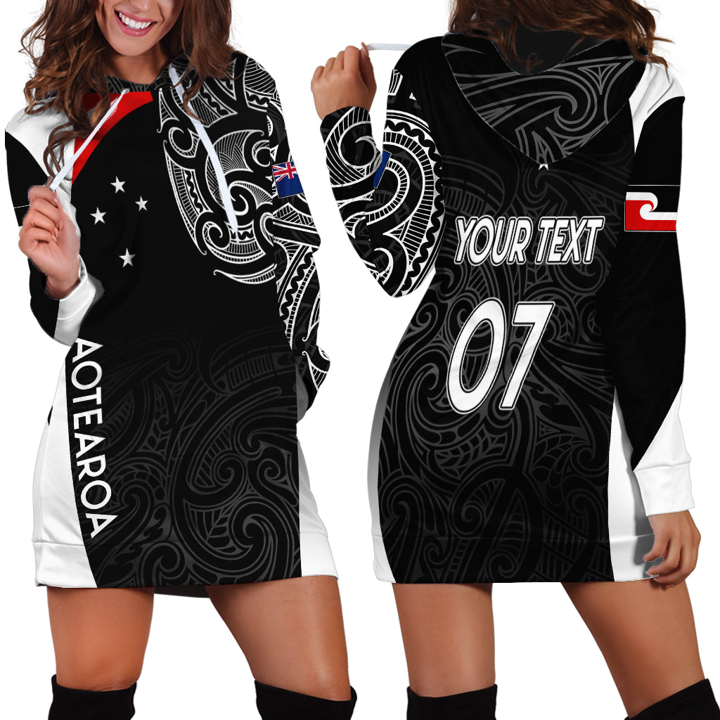 Personalised New Zealand Rugby Hoodie Dress Aotearoa World Cup 2023 Champions - Vibe Hoodie Shop