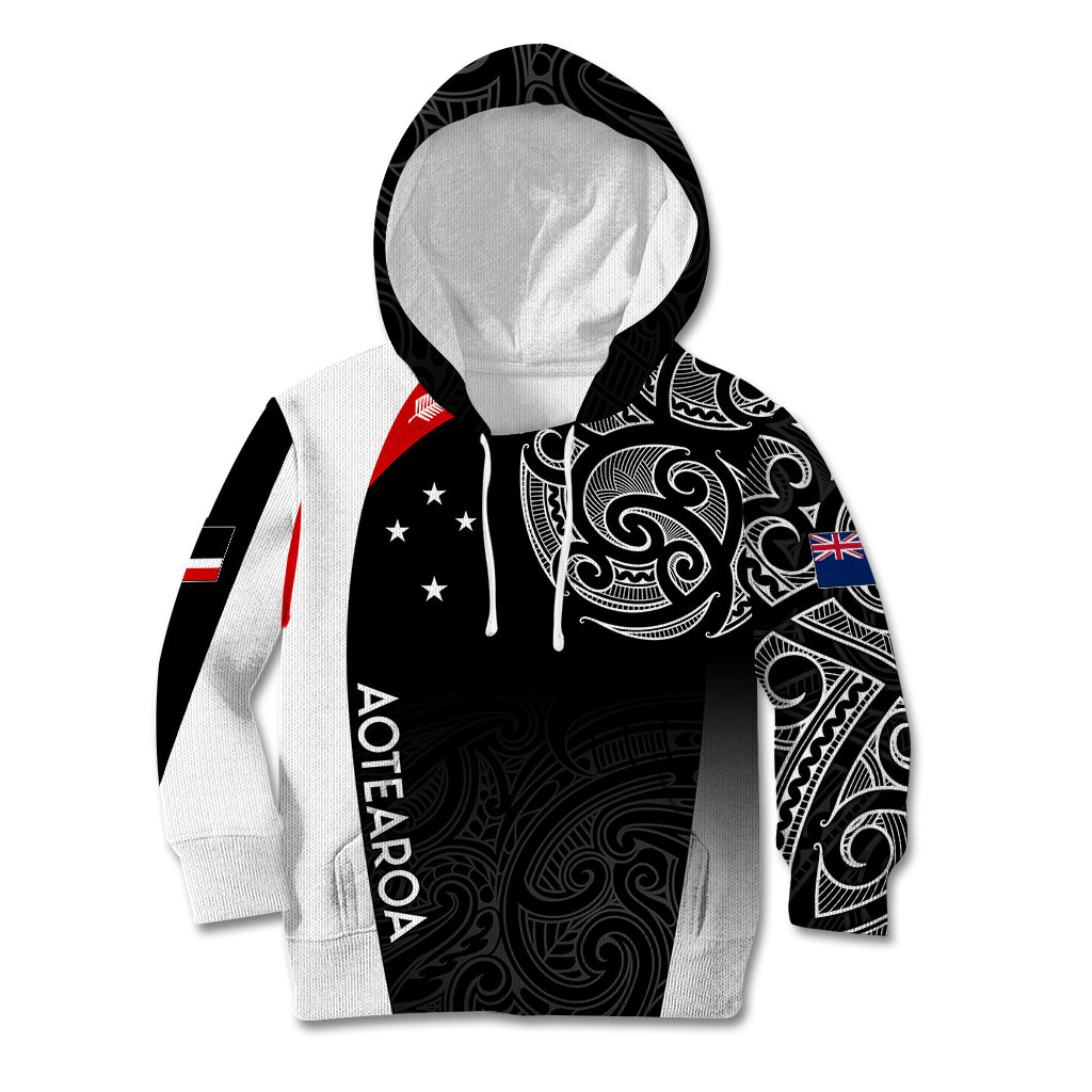 Personalised New Zealand Rugby Kid Hoodie Aotearoa World Cup 2023 Champions - Vibe Hoodie Shop