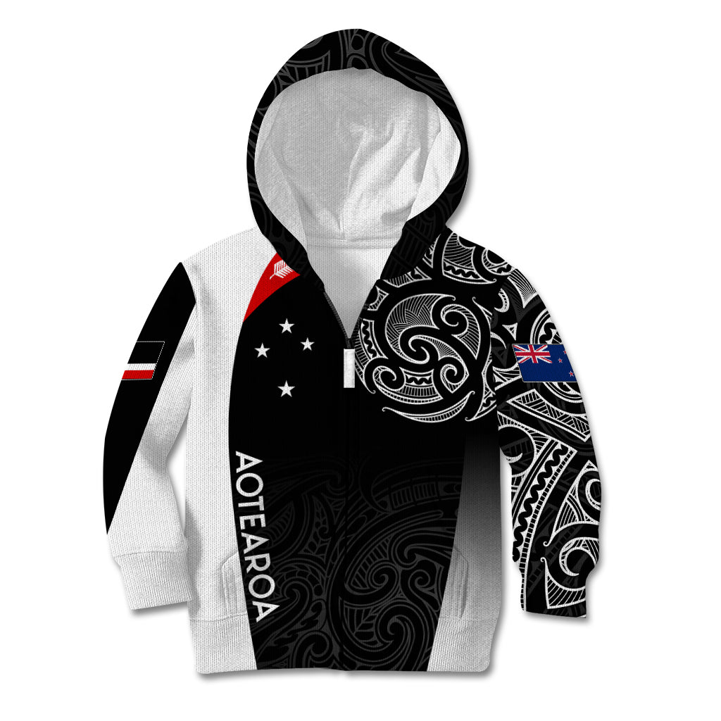 Personalised New Zealand Rugby Kid Hoodie Aotearoa World Cup 2023 Champions - Vibe Hoodie Shop