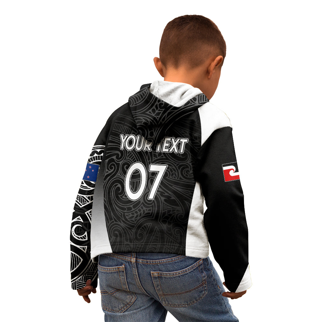 Personalised New Zealand Rugby Kid Hoodie Aotearoa World Cup 2023 Champions - Vibe Hoodie Shop