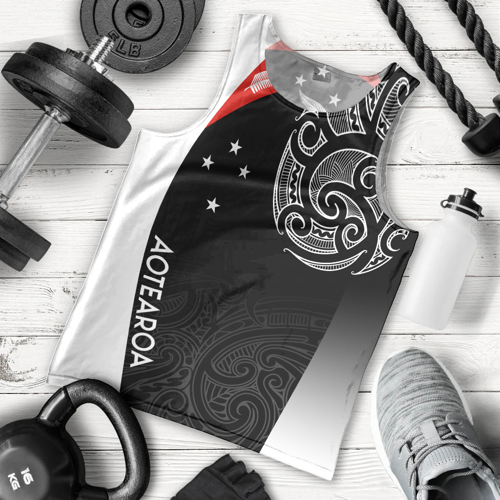 Personalised New Zealand Rugby Men Tank Top Aotearoa World Cup 2023 Champions - Vibe Hoodie Shop