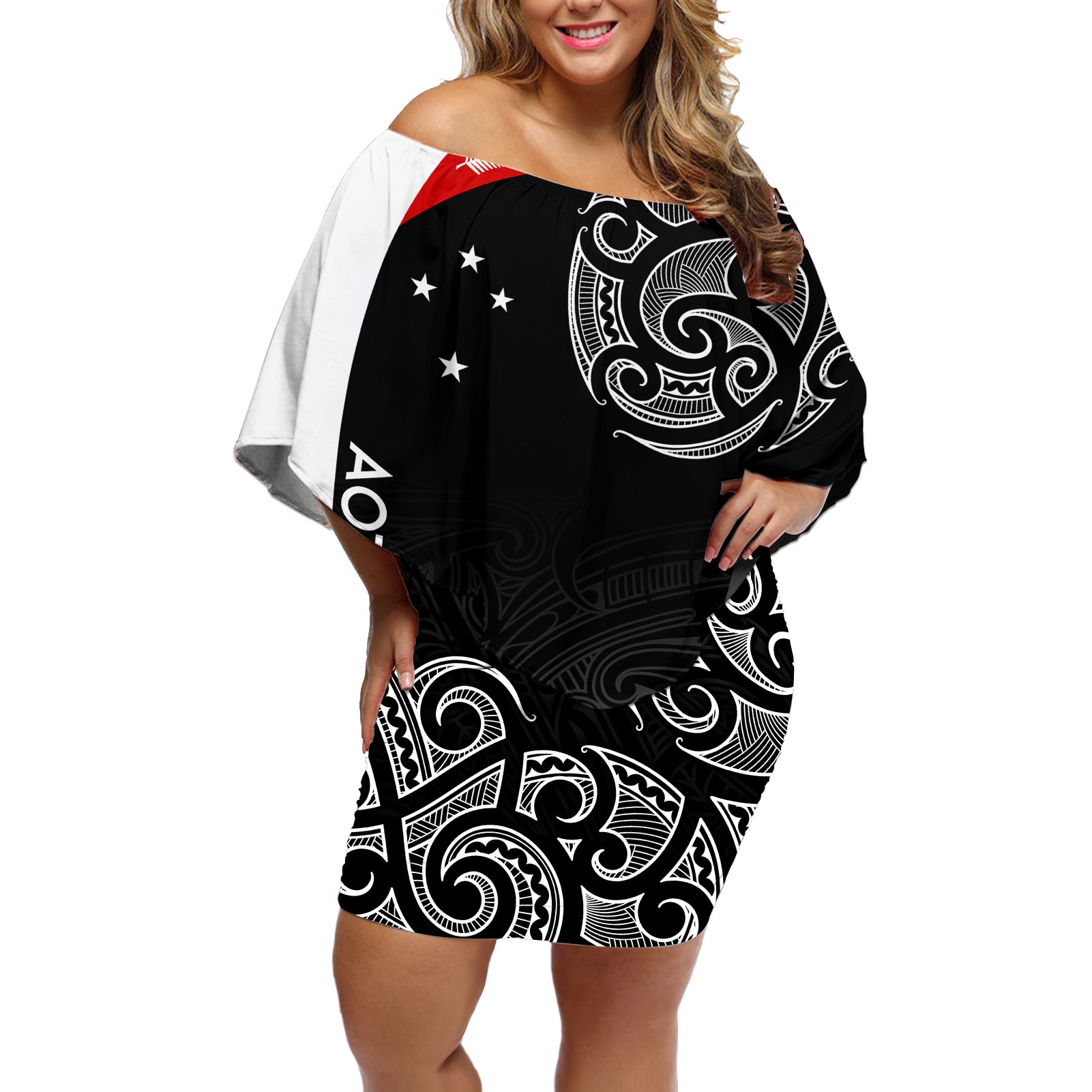 personalised-new-zealand-rugby-off-shoulder-short-dress-aotearoa-world-cup-2023-champions