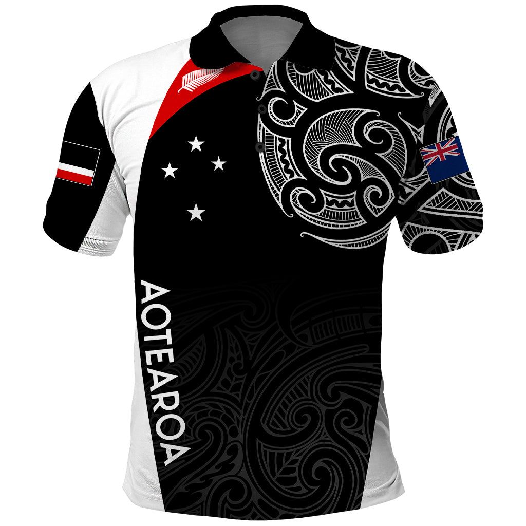 Personalised New Zealand Rugby Polo Shirt Aotearoa World Cup 2023 Champions - Vibe Hoodie Shop