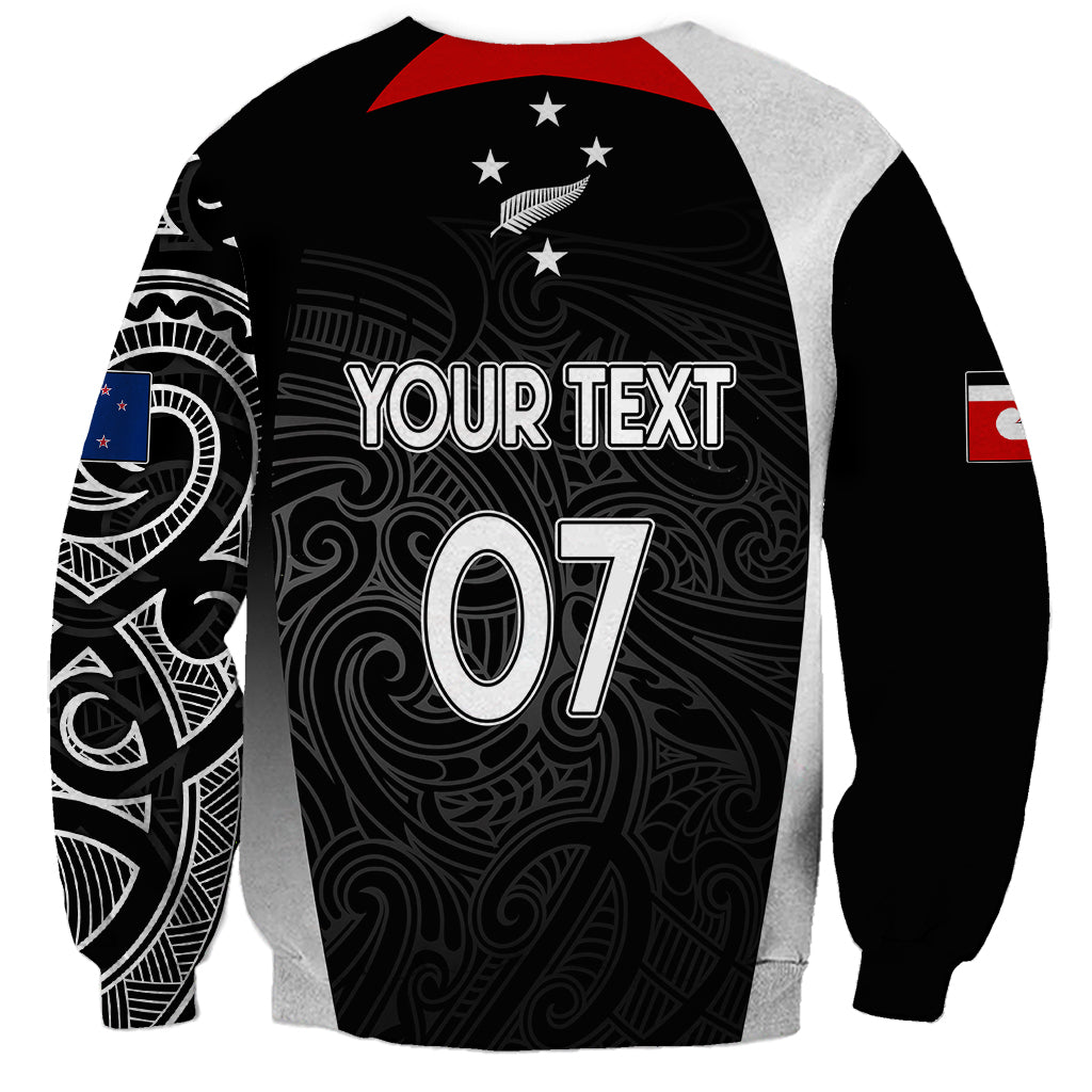 Personalised New Zealand Rugby Sweatshirt Aotearoa World Cup 2023 Champions - Vibe Hoodie Shop