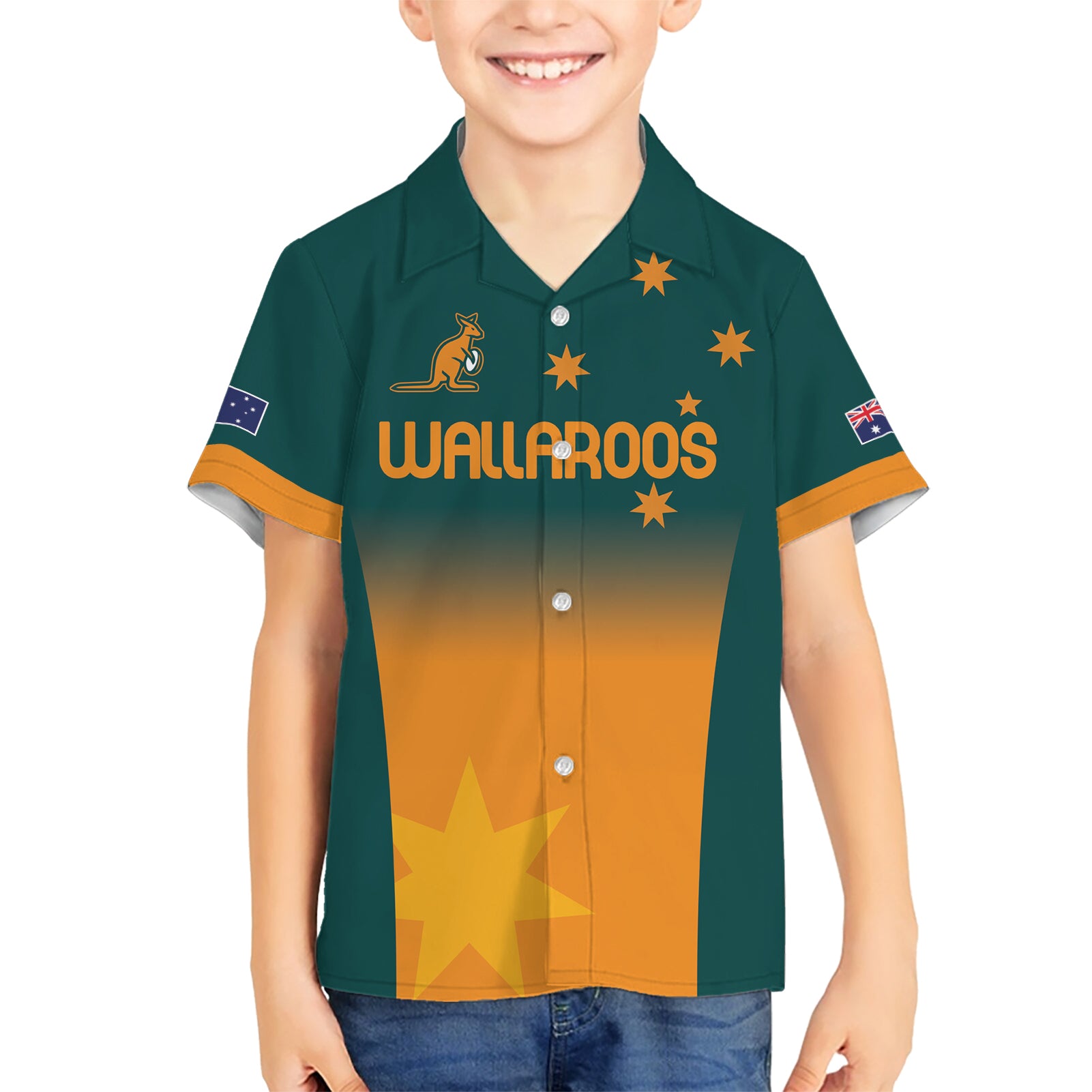 Custom Wallaroos Womens Rugby Hawaiian Shirt Sporty Style - Vibe Hoodie Shop