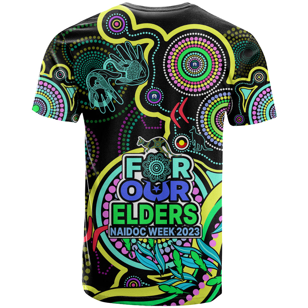 NAIDOC Week 2023 T Shirt Indigenous Tribal Ver.02 - Yellow LT9 - Vibe Hoodie Shop