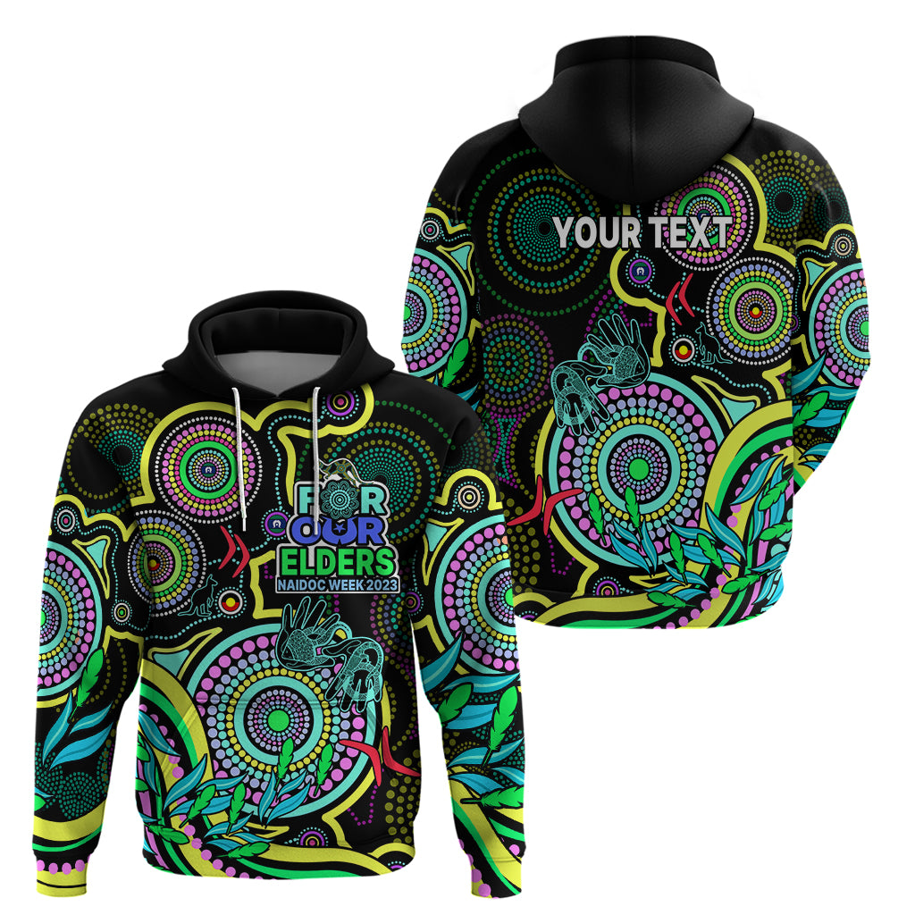 Custom NAIDOC Week 2023 Hoodie Indigenous Tribal Ver.02 - Yellow LT9 - Vibe Hoodie Shop