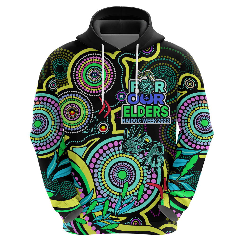 Custom NAIDOC Week 2023 Hoodie Indigenous Tribal Ver.02 - Yellow LT9 - Vibe Hoodie Shop