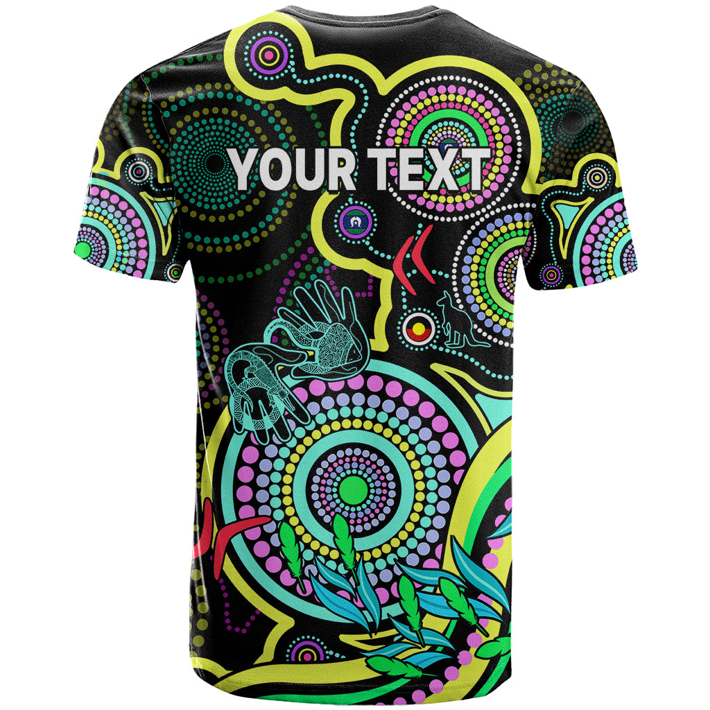 Custom NAIDOC Week 2023 T Shirt Indigenous Tribal Ver.02 - Yellow LT9 - Vibe Hoodie Shop