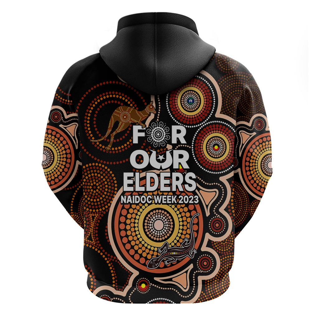 NAIDOC Week 2023 Hoodie Indigenous Tribal Ver.01 LT9 - Vibe Hoodie Shop