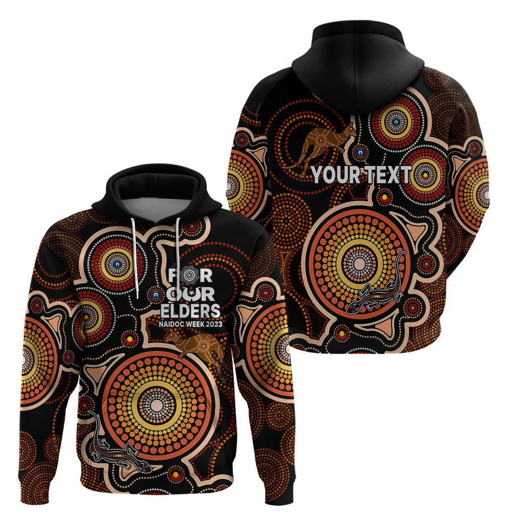 Custom NAIDOC Week 2023 Hoodie Indigenous Tribal Ver.01 LT9 - Vibe Hoodie Shop