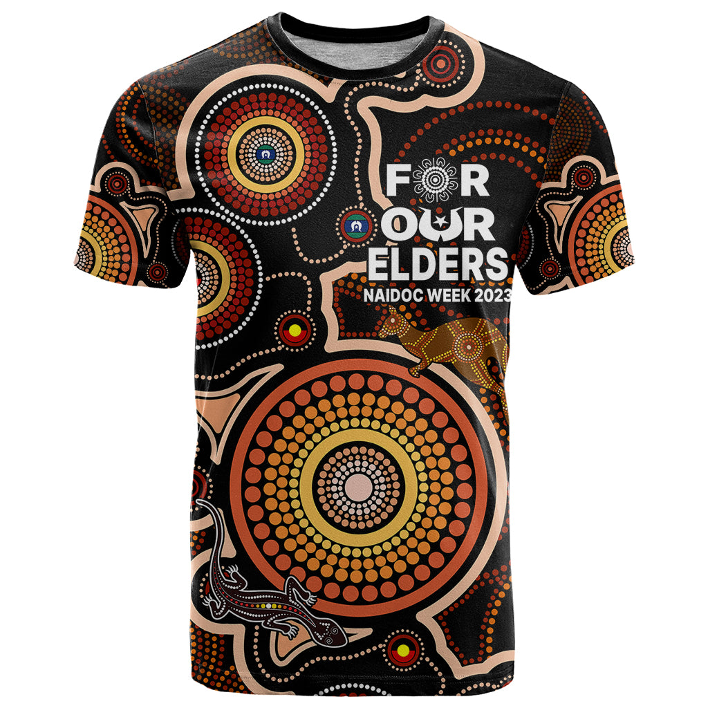 Custom NAIDOC Week 2023 T Shirt Indigenous Tribal Ver.01 LT9 - Vibe Hoodie Shop