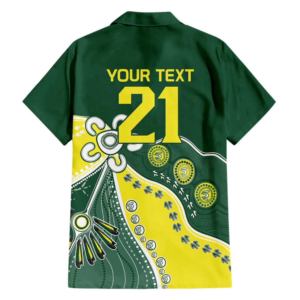 Custom Cricket Aussie Pride Hawaiian Shirt Indigenous Inspired - Vibe Hoodie