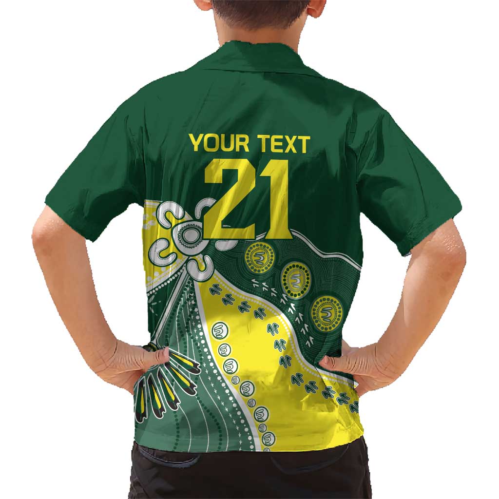 Custom Cricket Aussie Pride Hawaiian Shirt Indigenous Inspired - Vibe Hoodie