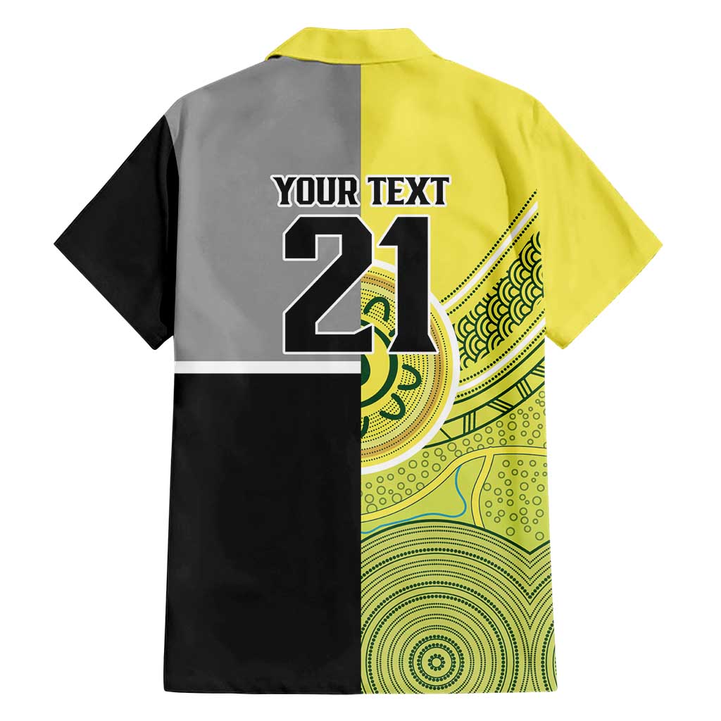 Custom Cricket AUNZ Spirit Hawaiian Shirt Aussie New Zealand Retro Edition - Vibe Hoodie