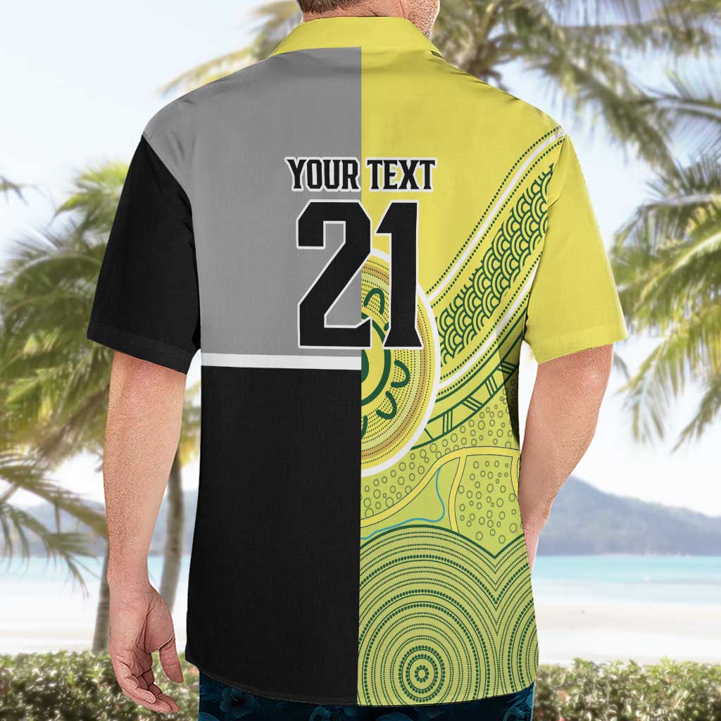 Custom Cricket AUNZ Spirit Hawaiian Shirt Aussie New Zealand Retro Edition - Vibe Hoodie