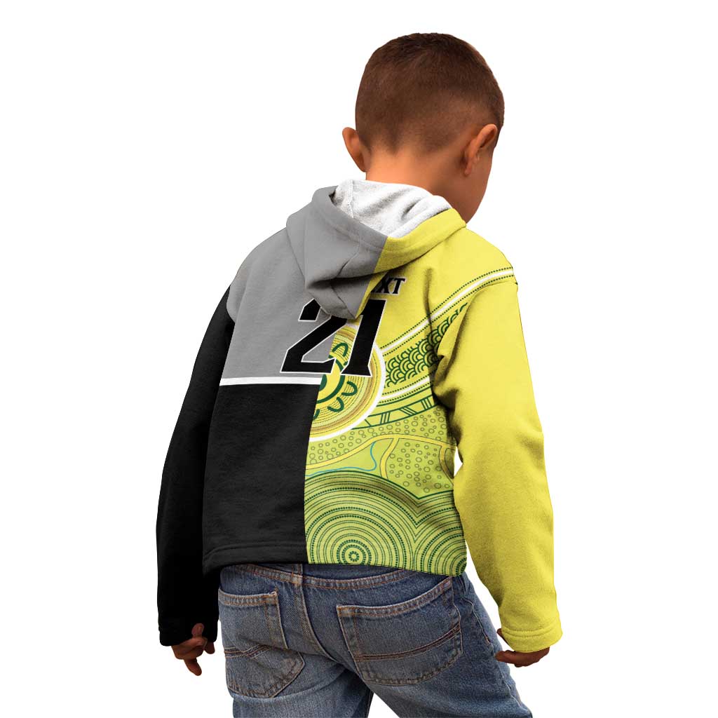 Custom Cricket AUNZ Spirit Kid Hoodie Aussie New Zealand Retro Edition - Vibe Hoodie