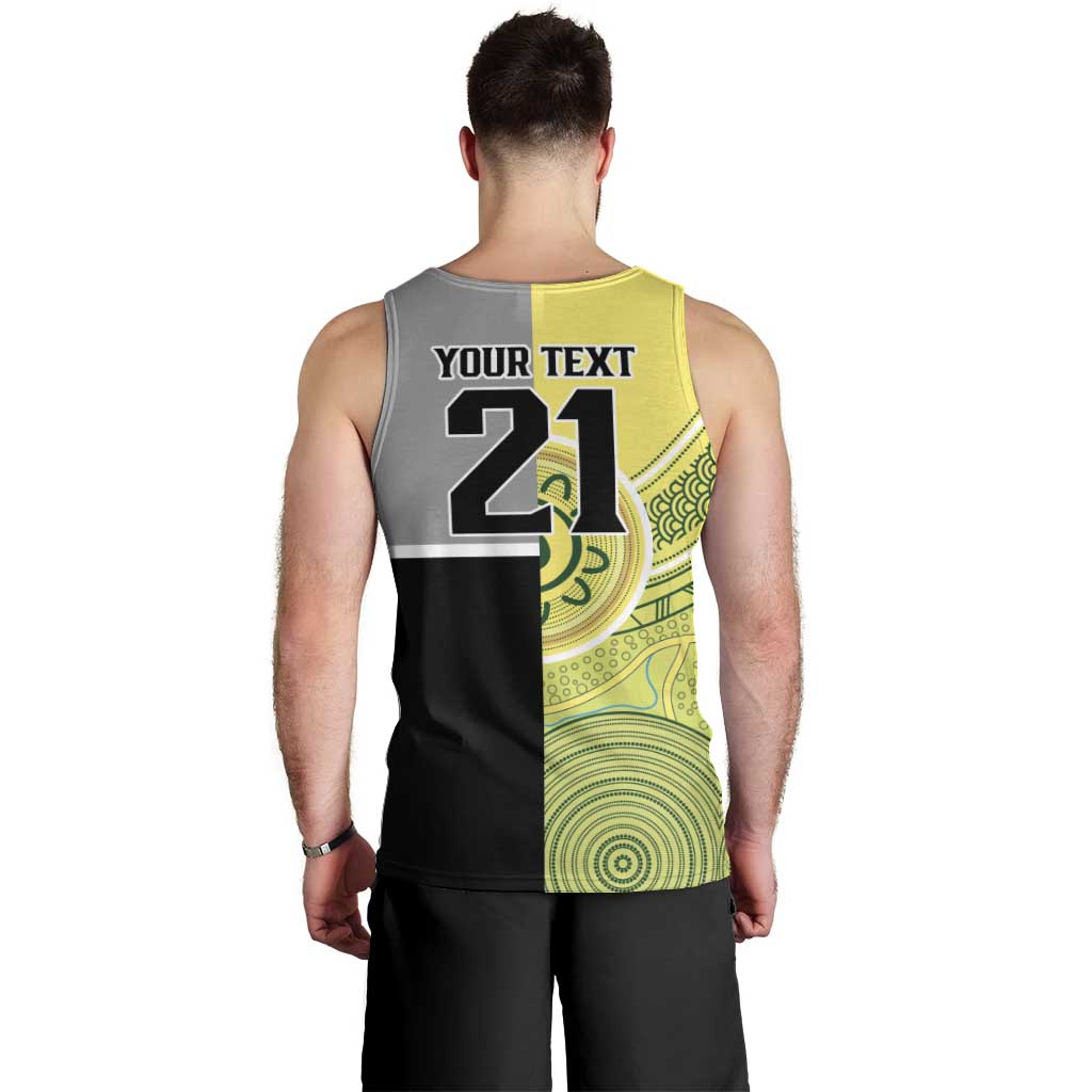 Custom Cricket AUNZ Spirit Men Tank Top Aussie New Zealand Retro Edition - Vibe Hoodie
