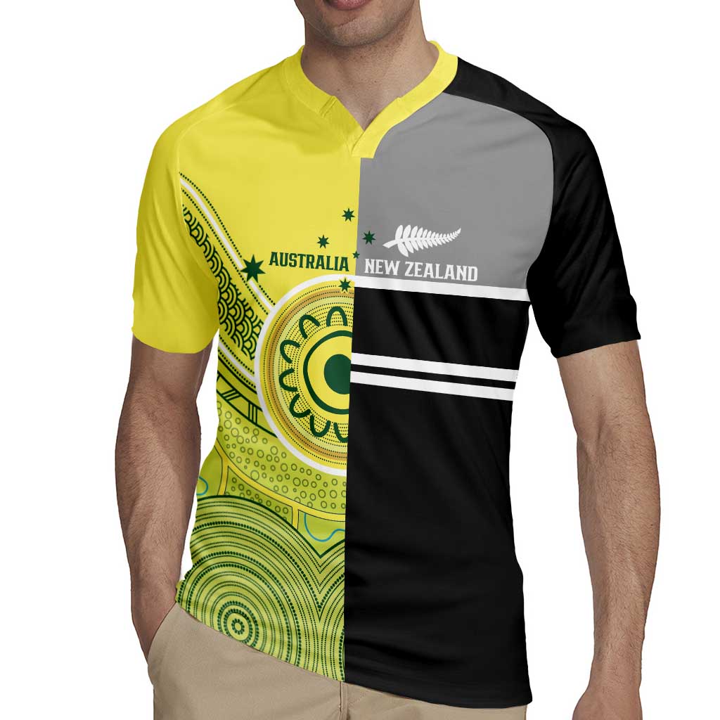 Custom Cricket AUNZ Spirit Rugby Jersey Aussie New Zealand Retro Edition - Vibe Hoodie