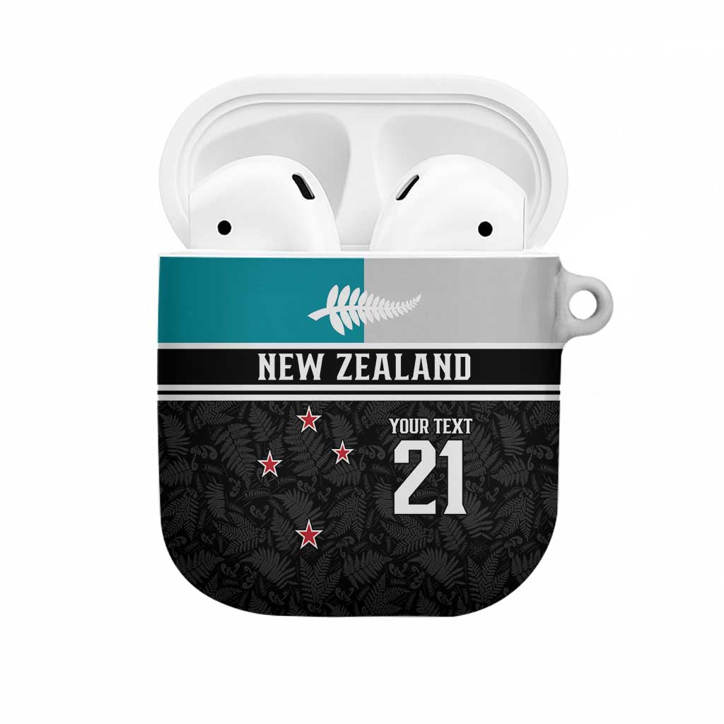 Custom NZ Cricket Pride AirPods Case Silver Fern Fan Supporter Apparel - Vibe Hoodie