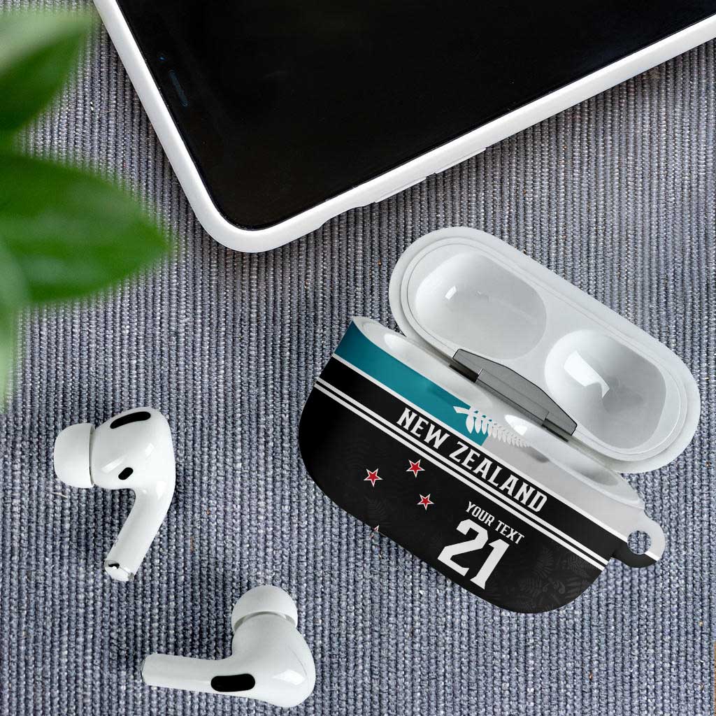 Custom NZ Cricket Pride AirPods Case Silver Fern Fan Supporter Apparel - Vibe Hoodie