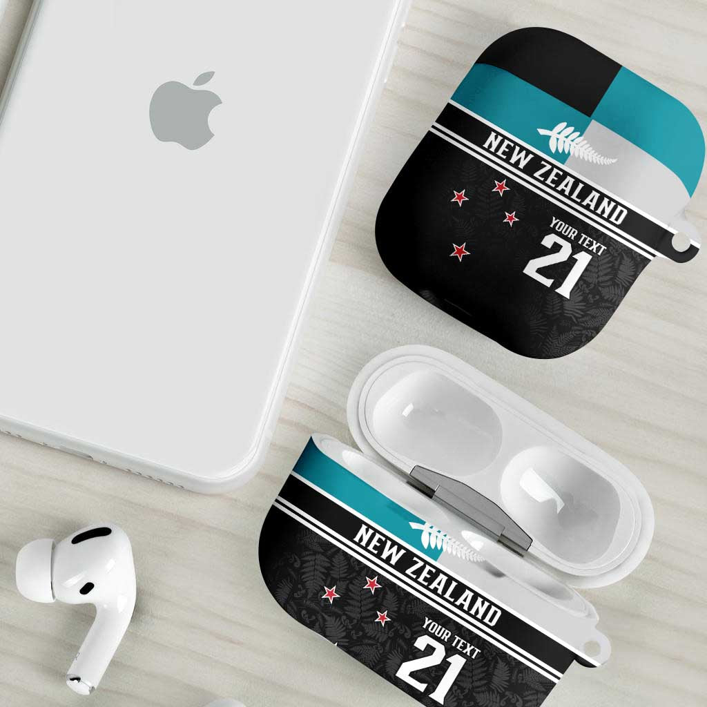 Custom NZ Cricket Pride AirPods Case Silver Fern Fan Supporter Apparel - Vibe Hoodie