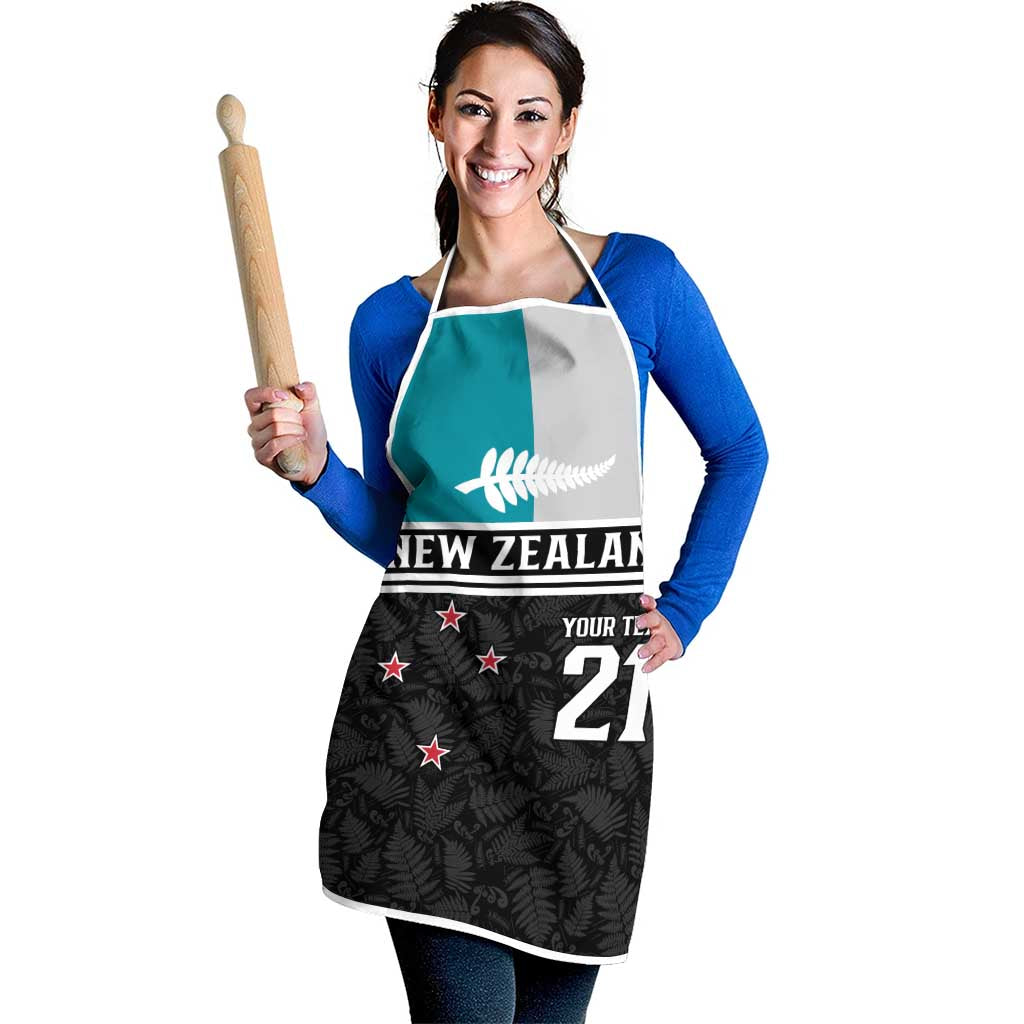 Custom NZ Cricket Pride Apron Silver Fern Fan Supporter Apparel - Vibe Hoodie