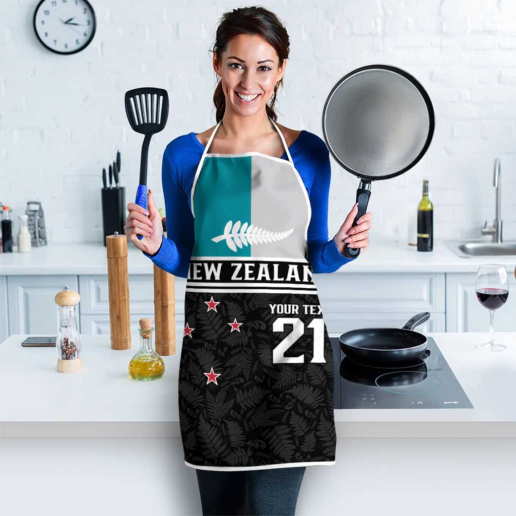 Custom NZ Cricket Pride Apron Silver Fern Fan Supporter Apparel - Vibe Hoodie