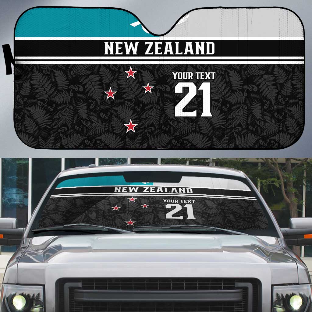 Custom NZ Cricket Pride Auto Sun Shade Silver Fern Fan Supporter Apparel - Vibe Hoodie