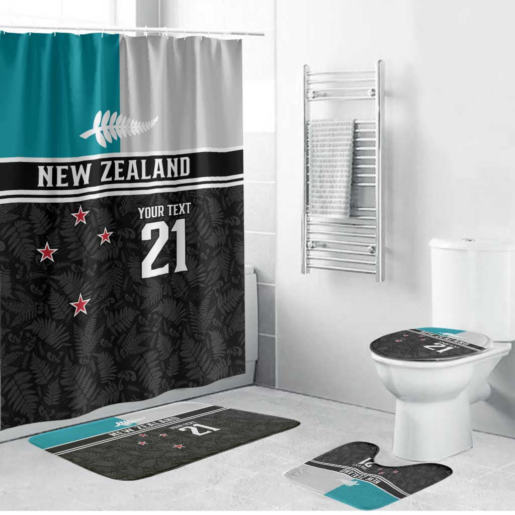 Custom NZ Cricket Pride Bathroom Set Silver Fern Fan Supporter Apparel - Vibe Hoodie