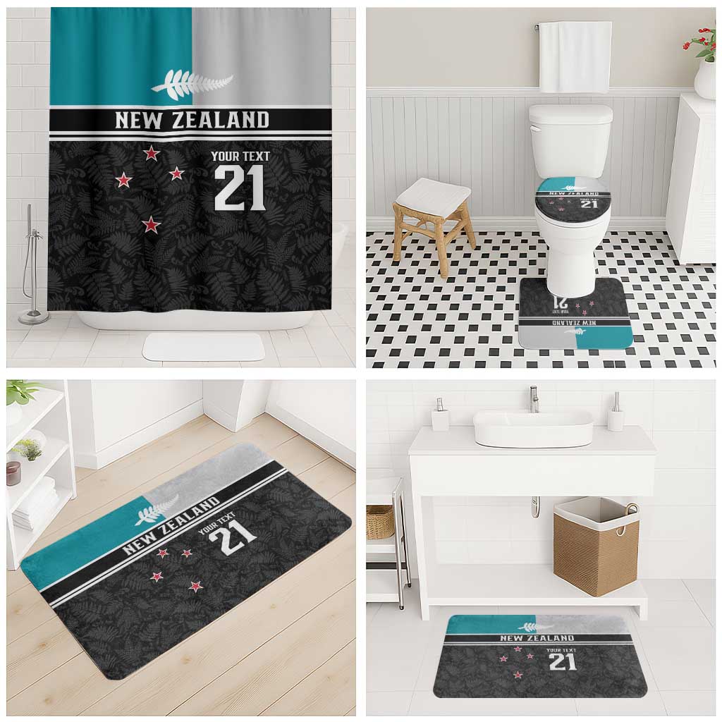 Custom NZ Cricket Pride Bathroom Set Silver Fern Fan Supporter Apparel - Vibe Hoodie