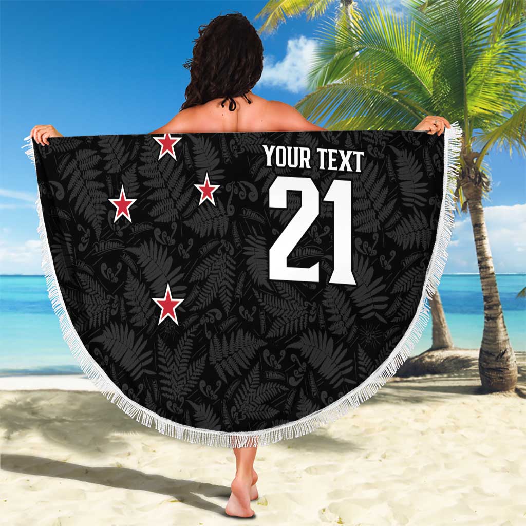 Custom NZ Cricket Pride Beach Blanket Silver Fern Fan Supporter Apparel - Vibe Hoodie