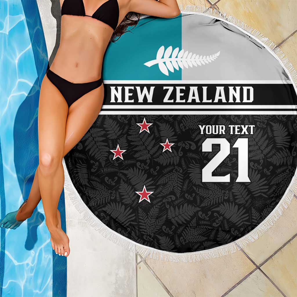 Custom NZ Cricket Pride Beach Blanket Silver Fern Fan Supporter Apparel - Vibe Hoodie