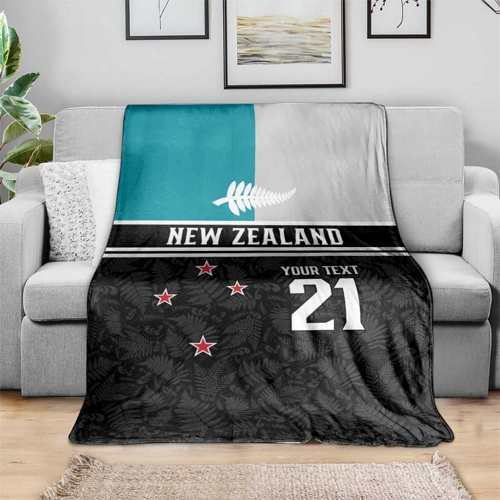 Custom NZ Cricket Pride Blanket Silver Fern Fan Supporter Apparel - Vibe Hoodie