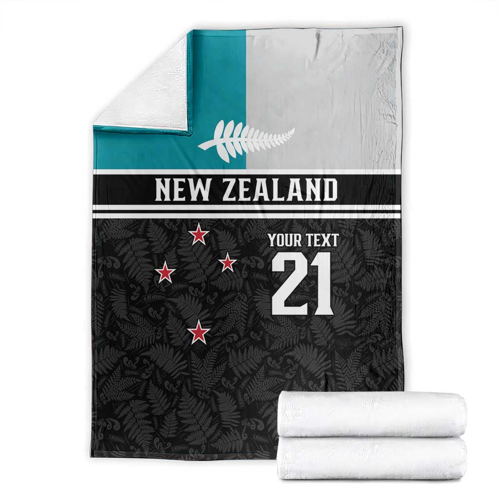 Custom NZ Cricket Pride Blanket Silver Fern Fan Supporter Apparel - Vibe Hoodie