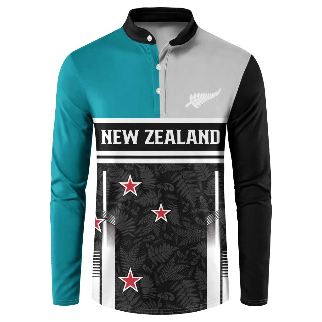 Custom NZ Cricket Pride Button Sweatshirt Silver Fern Fan Supporter Apparel - Vibe Hoodie
