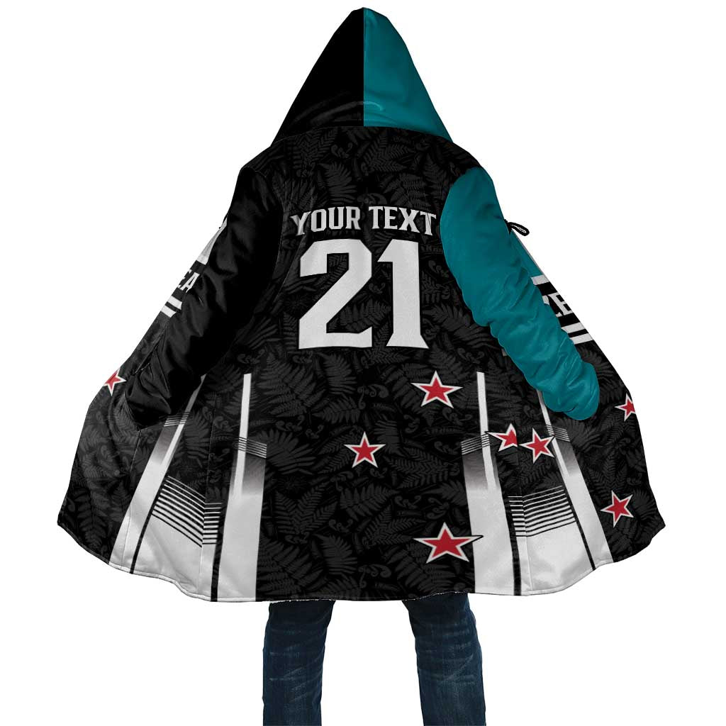 Custom NZ Cricket Pride Cloak Silver Fern Fan Supporter Apparel - Vibe Hoodie