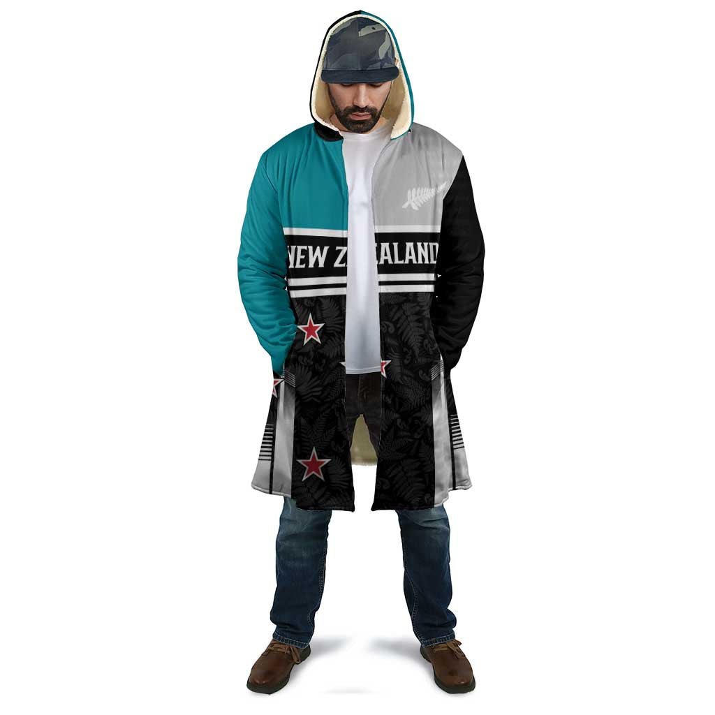 Custom NZ Cricket Pride Cloak Silver Fern Fan Supporter Apparel - Vibe Hoodie
