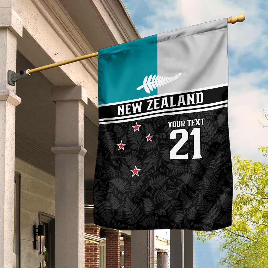 Custom NZ Cricket Pride Garden Flag Silver Fern Fan Supporter Apparel - Vibe Hoodie