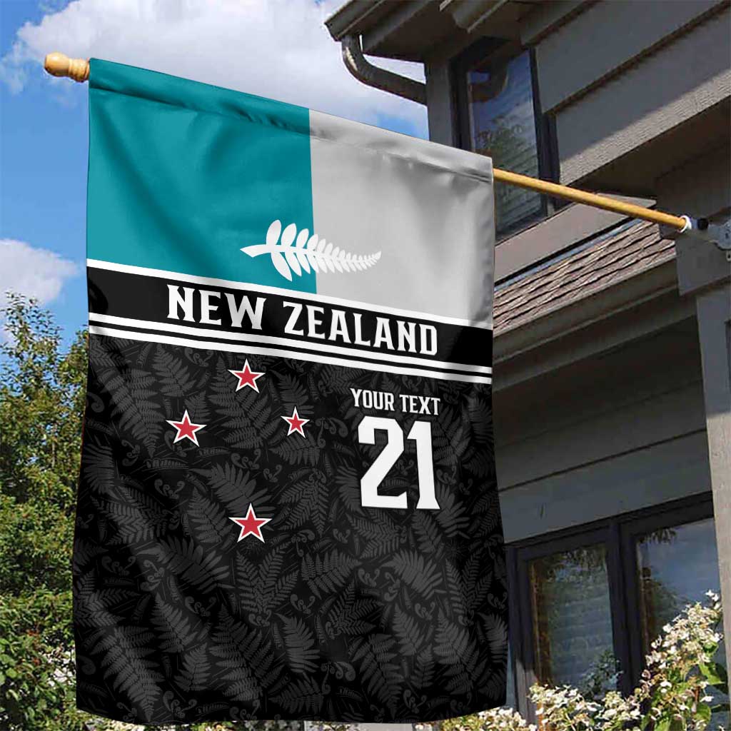 Custom NZ Cricket Pride Garden Flag Silver Fern Fan Supporter Apparel - Vibe Hoodie