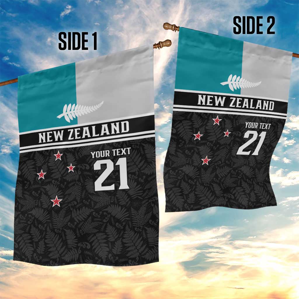 Custom NZ Cricket Pride Garden Flag Silver Fern Fan Supporter Apparel - Vibe Hoodie