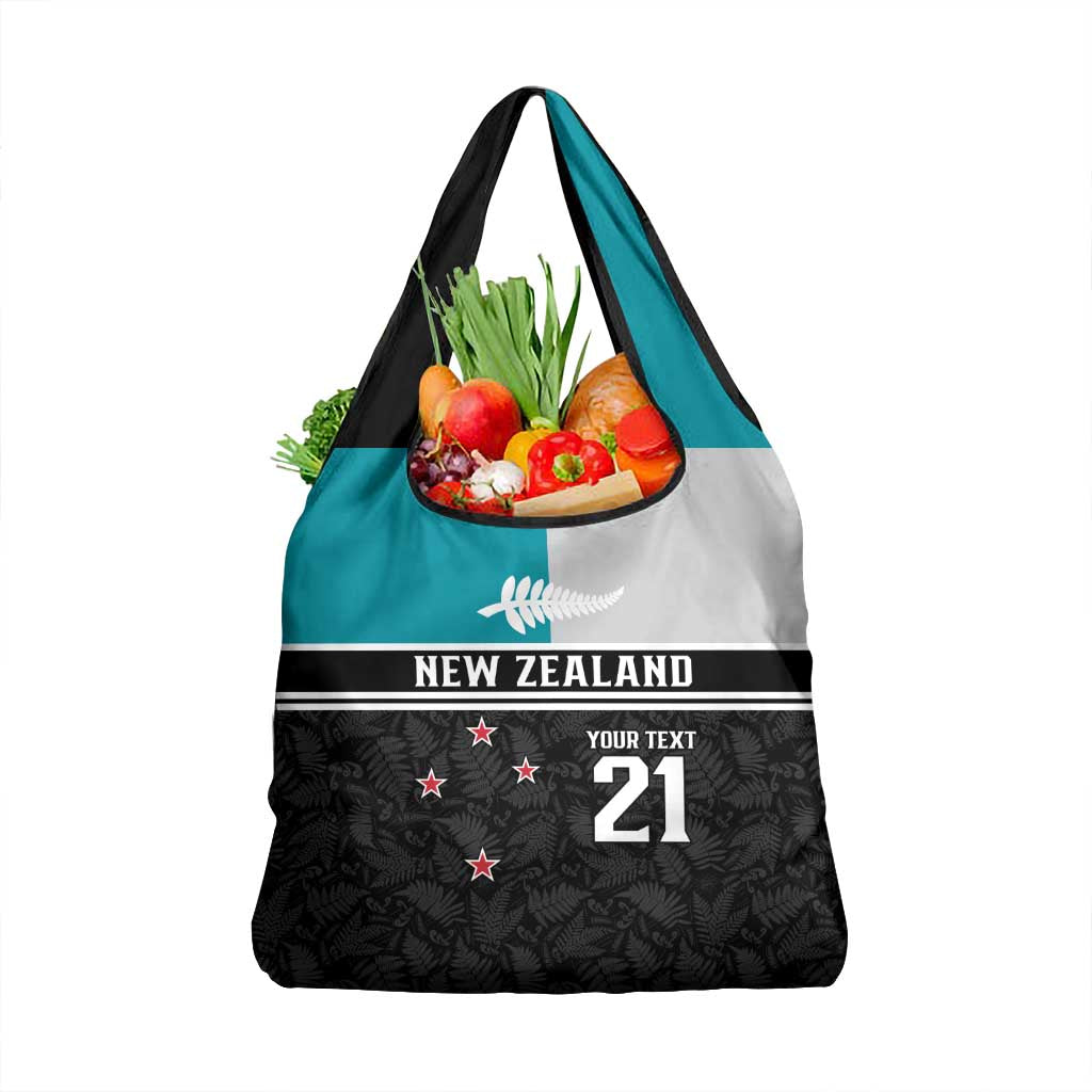 Custom NZ Cricket Pride Grocery Bag Silver Fern Fan Supporter Apparel - Vibe Hoodie