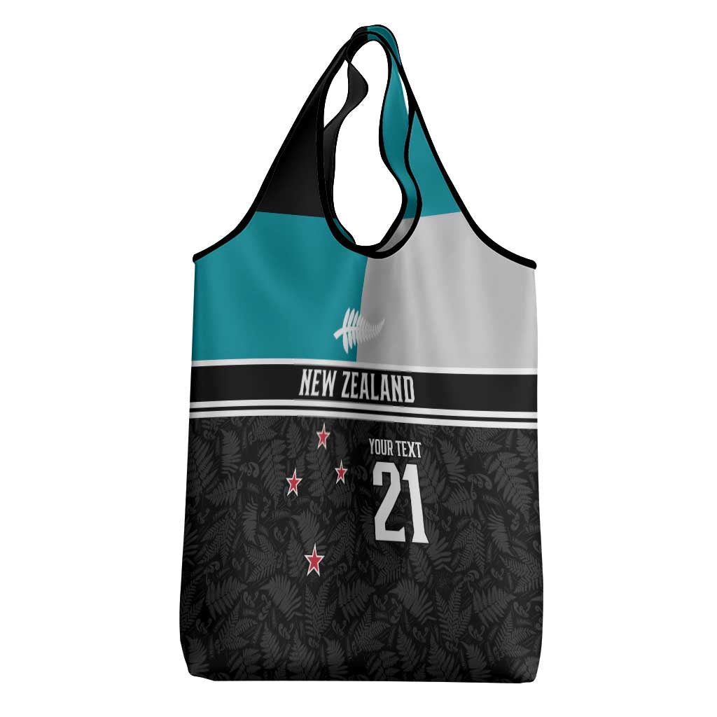 Custom NZ Cricket Pride Grocery Bag Silver Fern Fan Supporter Apparel - Vibe Hoodie