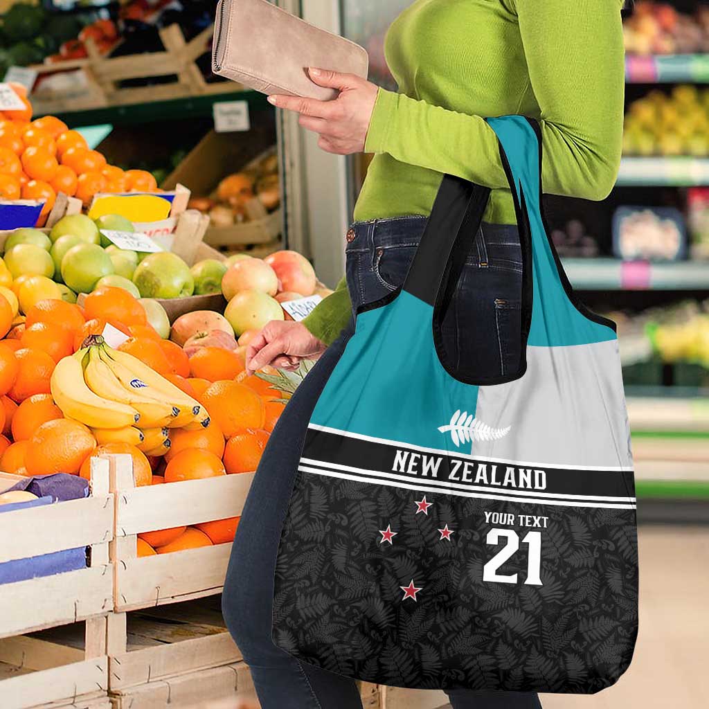 Custom NZ Cricket Pride Grocery Bag Silver Fern Fan Supporter Apparel - Vibe Hoodie