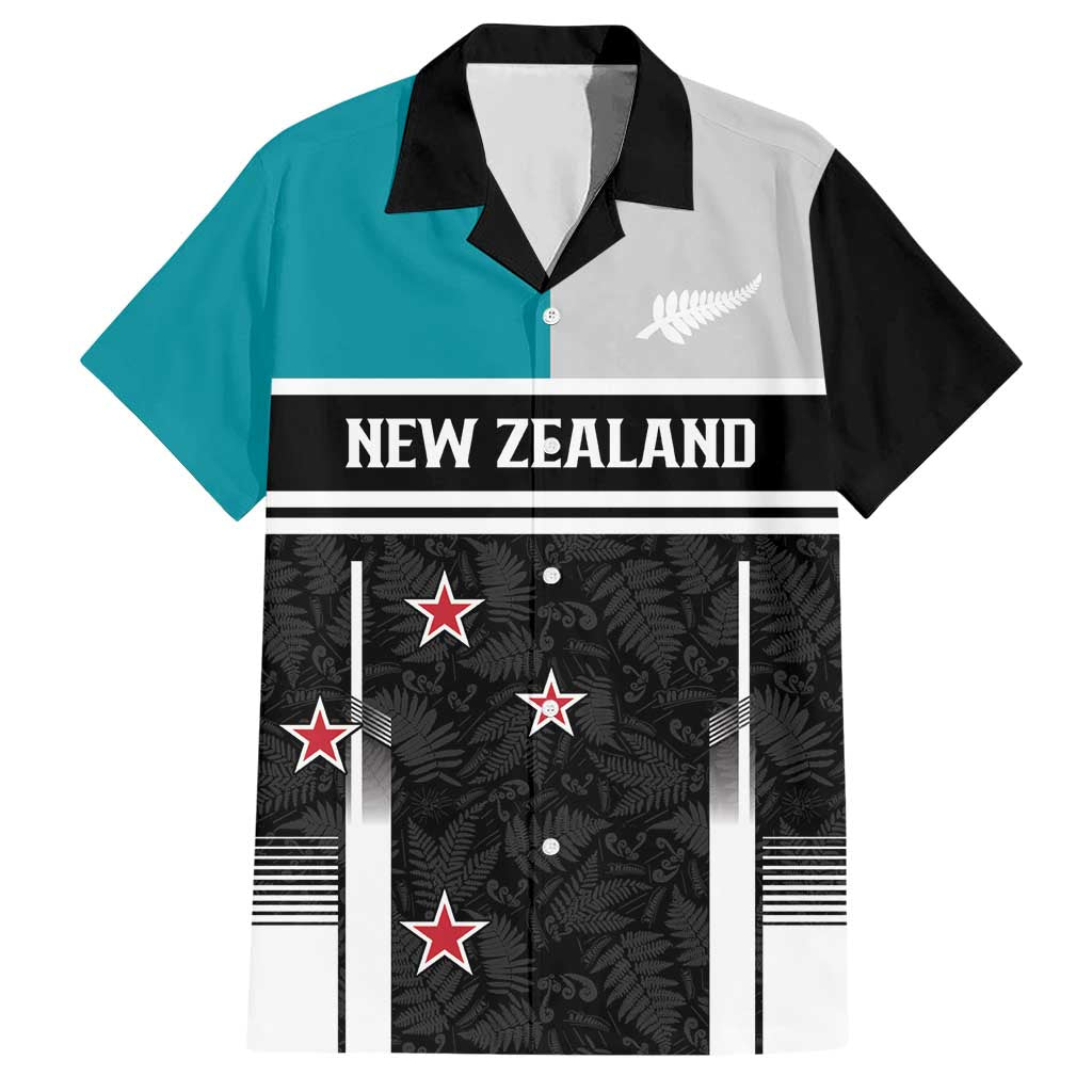 Custom NZ Cricket Pride Hawaiian Shirt Silver Fern Fan Supporter Apparel - Vibe Hoodie