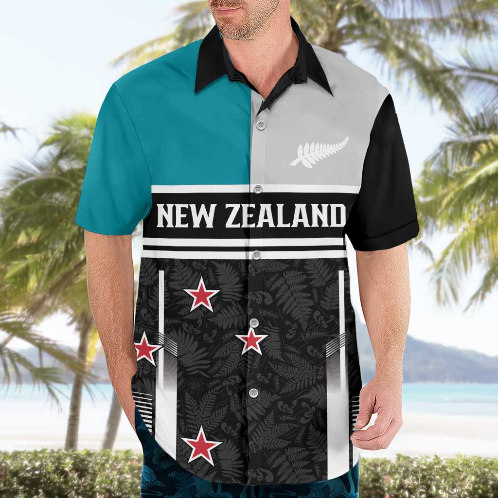 Custom NZ Cricket Pride Hawaiian Shirt Silver Fern Fan Supporter Apparel - Vibe Hoodie