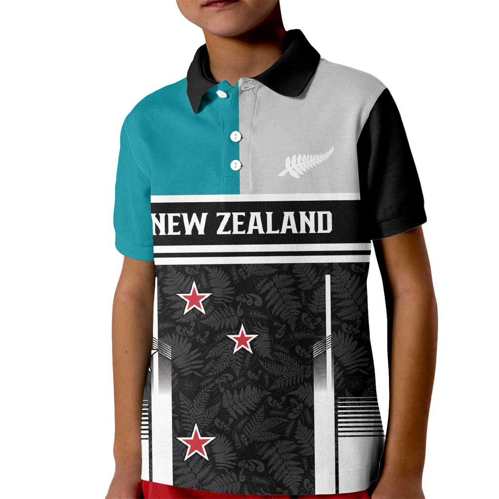 Custom NZ Cricket Pride Kid Polo Shirt Silver Fern Fan Supporter Apparel - Vibe Hoodie
