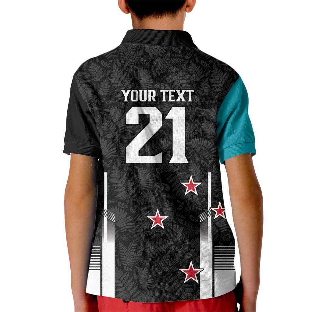 Custom NZ Cricket Pride Kid Polo Shirt Silver Fern Fan Supporter Apparel - Vibe Hoodie